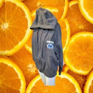 Penn State‎ Nittany Lions Charcoal Grey Zip Up Hoodie Sweatshirt Full Zip Size M